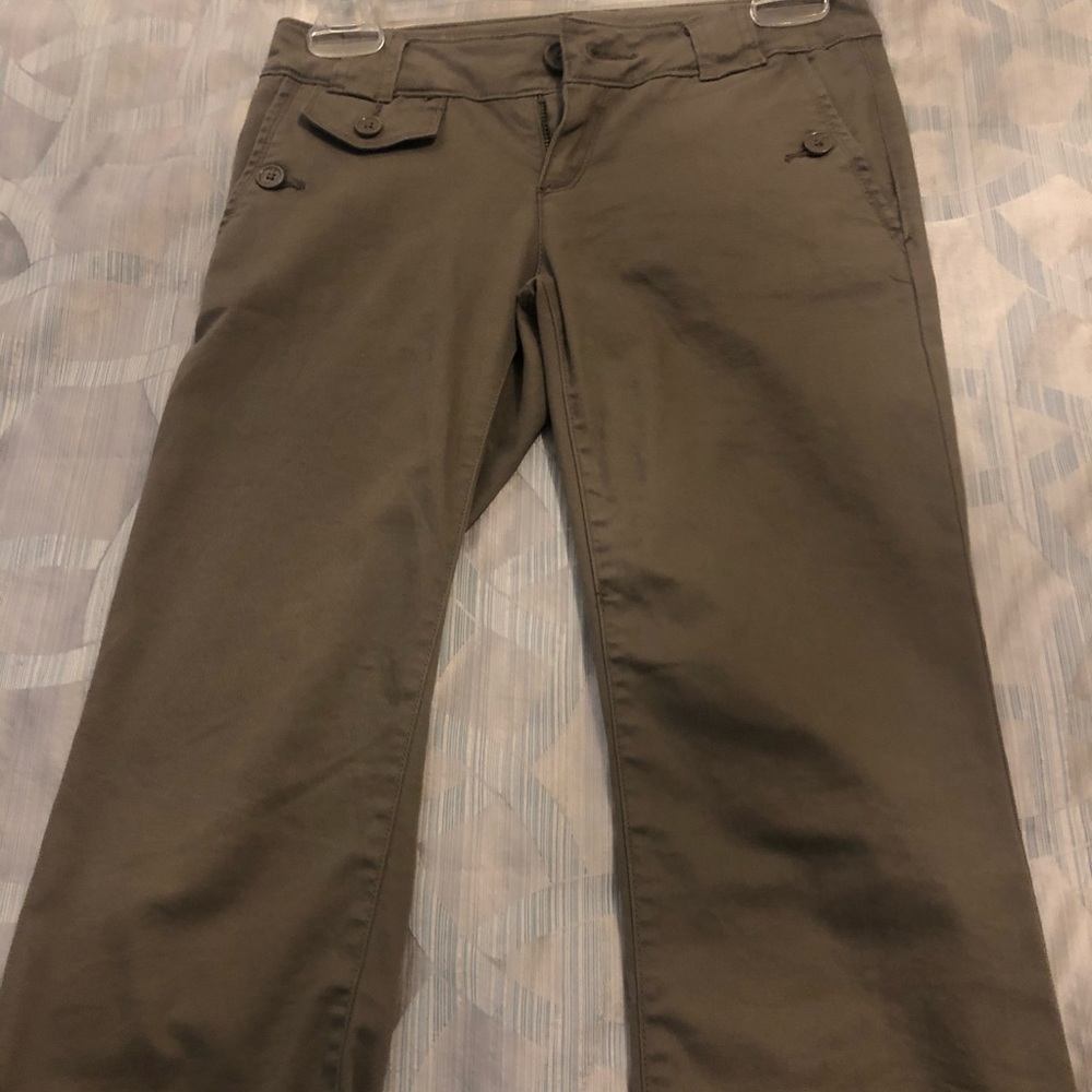 Brown Capri pants
